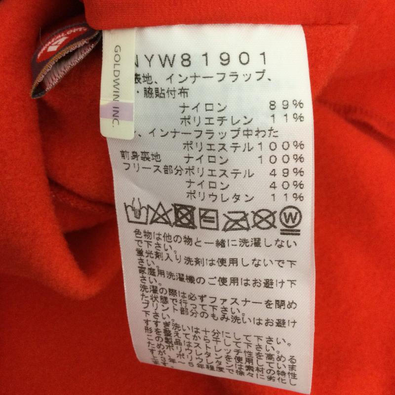 ザノースフェイス THE NORTH FACE ジャケット、上着 ジャンパー、ブルゾン THE NORTH FACE ザ・ノース・フェイス ハイブリッドヒッポフーディ Hybrid Hippo Hoodie NYW81901 ファイアリーレッド S 無地 赤 / レッド / red レディース USED 古着 中古 50158433