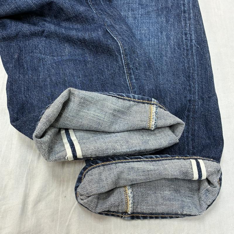 古着 USED パンツ デニム、ジーンズ TCB JEANS ティーシービー ジーンズ 20s サスペンダーボタン シンチバック ストレート デニムパンツ 30インチ インディゴ / インディゴ / Indigo メンズ USED 古着 中古 50158475