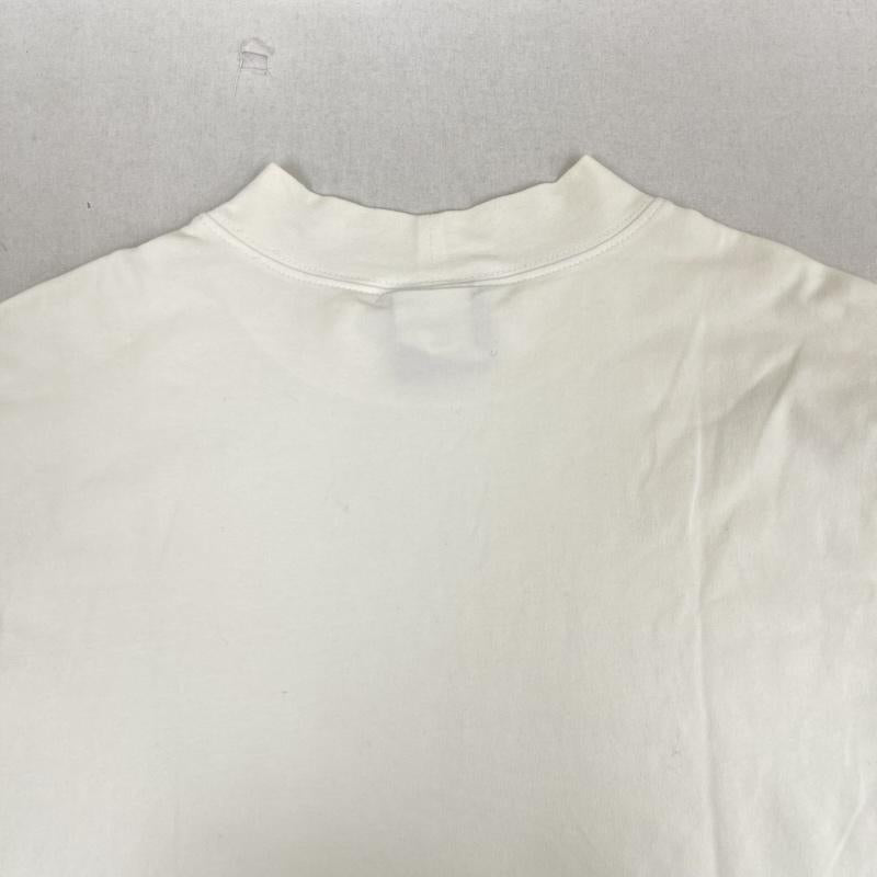 オークリー OAKLEY Tシャツ 半袖 赤タグ 00s Ellipse メタルロゴ モック ネック Tシャツ アイボリー S オフホワイト / オフホワイト / メンズ USED 古着 中古 50158498