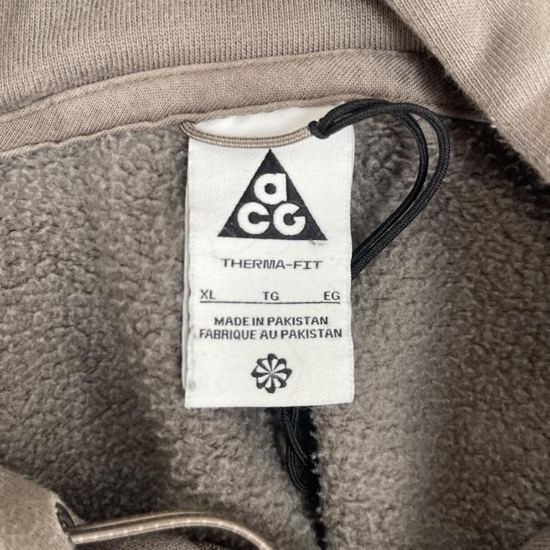 ナイキ エィシージー NIKE ACG パーカー 長袖 Therma-FIT Fleece Pullover Hoodie パーカー DH3087-040 XL 茶 / ブラウン / brown メンズ USED 古着 中古 50158520