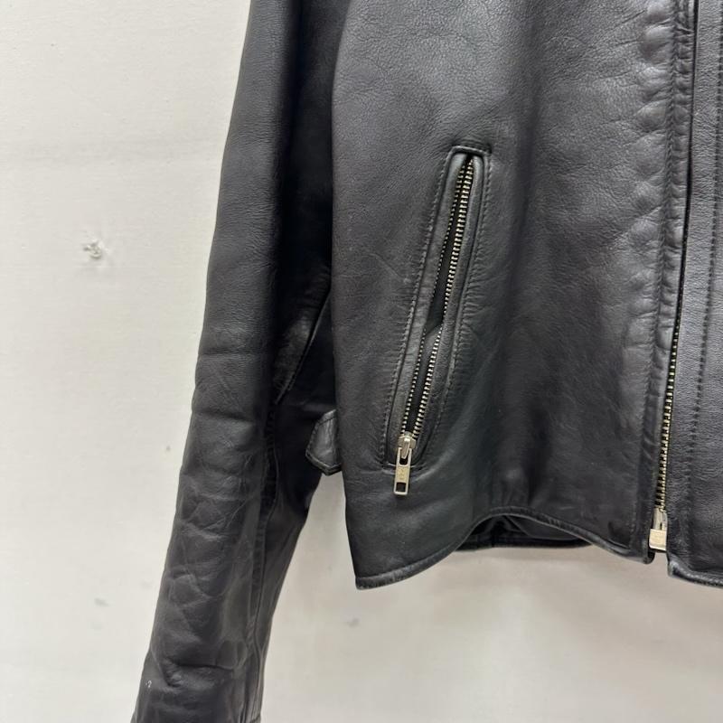 ハーレーダビッドソン Harley-Davidson ジャケット、上着 ライダース カウ レザー シングル ライダース ジャケット M 黒 / ブラック / black メンズ USED 古着 中古 50158526