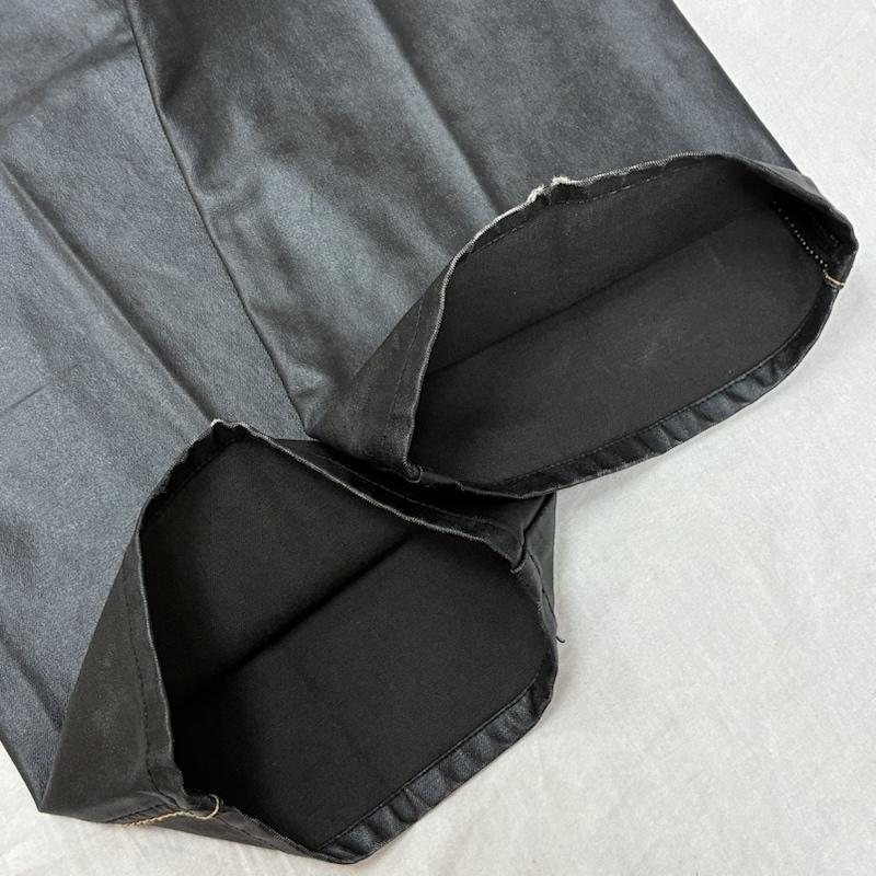 リーバイス Levi s パンツ デニム、ジーンズ 00s ポリウレタン コーティング フレア ブーツカット パンツ 光沢 28インチ 黒 / ブラック / black メンズ USED 古着 中古 50158539