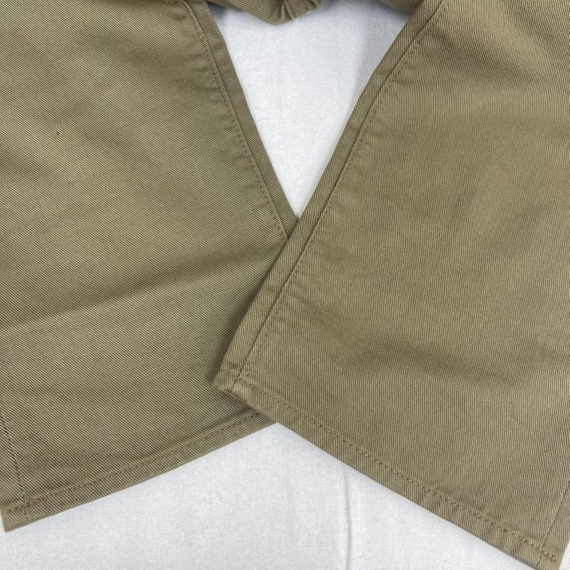 フルカウント FULLCOUNT パンツ チノパン 日本製 1887 コットン ストレート カラー パンツ 31インチ カーキオリーブ / カーキオリーブ / メンズ USED 古着 中古 50158573