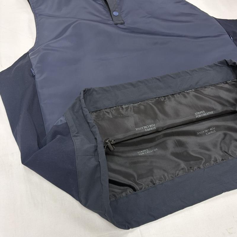 古着 USED ベスト ベスト S.F.C ナイロン プルオーバー ベスト L 無地 紺 / ネイビー / navy メンズ USED 古着 中古 50158581