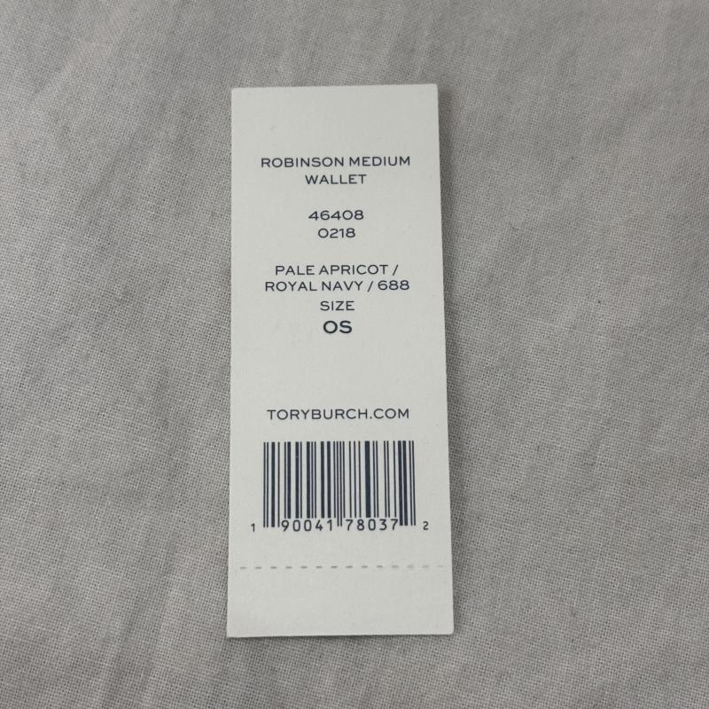 トリーバーチ TORY BURCH 財布 コンパクト財布 ROBINSON 3つ折り財布 レザー PNK 46408-688 レディース USED 古着 中古 50158725