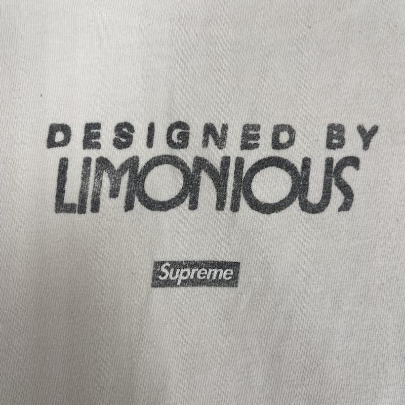 シュプリーム Supreme Tシャツ 半袖 17ss Limonious Super Supreme Tee ウィルフレッド リモーワス L オフホワイト / オフホワイト / メンズ USED 古着 中古 50158768