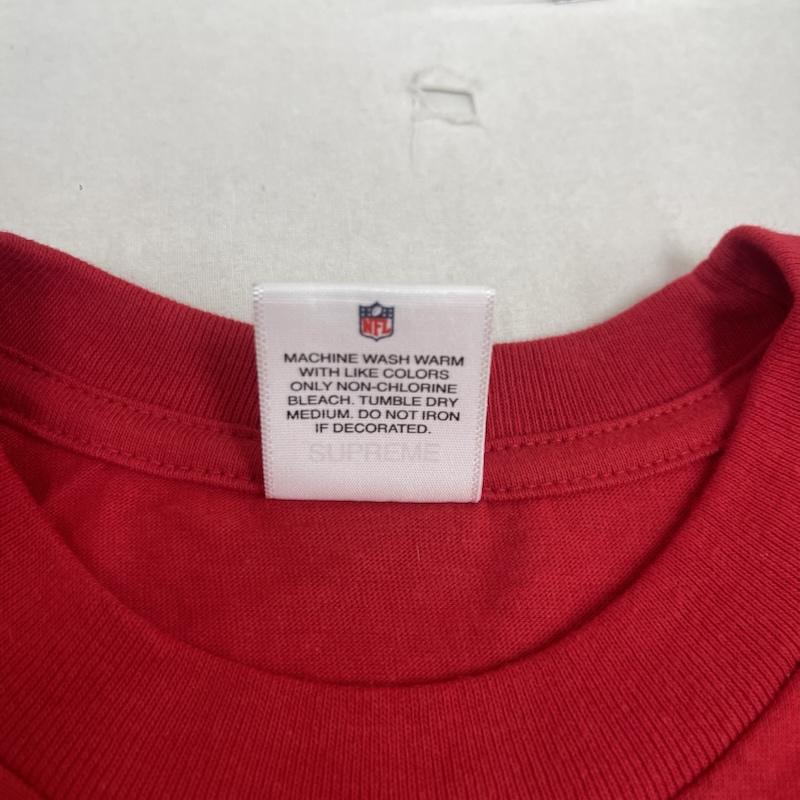 シュプリーム Supreme Tシャツ 半袖 19ss 47 コラボ NFL Raiders 47 Pocket Tee S 赤 / レッド / red メンズ USED 古着 中古 50158776