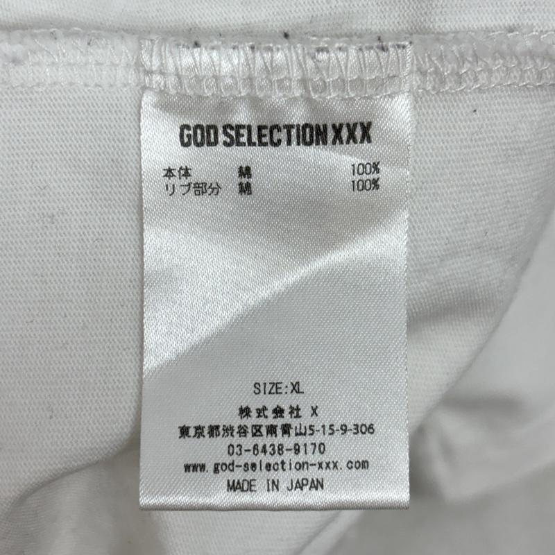 ゴッドセレクショントリプルエックス GOD SELECTION XXX Tシャツ 半袖 9周年記念 ミランダカー フォトプリント クルーネック 半袖 Tシャツ XL 白 / ホワイト / white メンズ USED 古着 中古 50158852