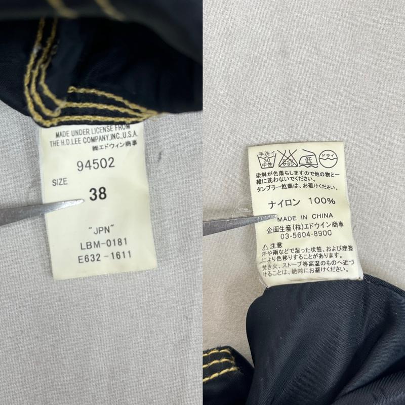 リー Lee ジャケット、上着 ジャンパー、ブルゾン フード 付き カバーオール 94502 M 黒 / ブラック / black メンズ USED 古着 中古 50159032