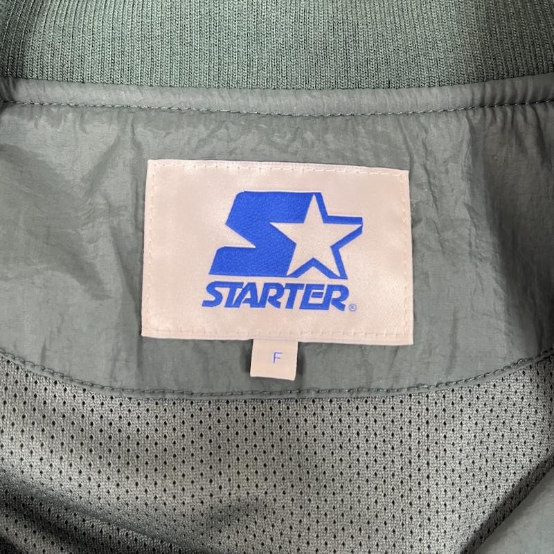 スターター STARTER ジャケット、上着 ジャンパー、ブルゾン リブライン スタジャン ナイロン ジャケット 長袖 ジャンパー r51393nz M 緑 / グリーン / green メンズ USED 古着 中古 50159033