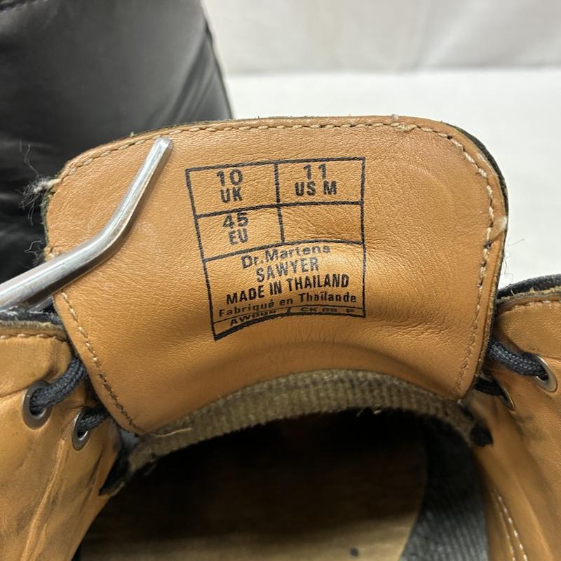ドクターマーチン Dr.Martens ブーツ ショートブーツ SAWYER ソーヤー レザー レースアップ チャッカ ブーツ UK:10 メンズ USED 古着 中古 50159037