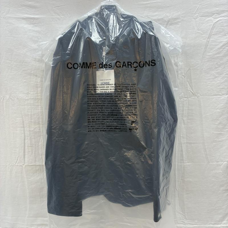 コムデギャルソンオム COMME des GARCONS HOMME ジャケット、上着 ジャンパー、ブルゾン 26ss ナイロン オックス 製品染め フーデッド パーカー HQ-J003-051-1 L メンズ USED 古着 中古 50159156