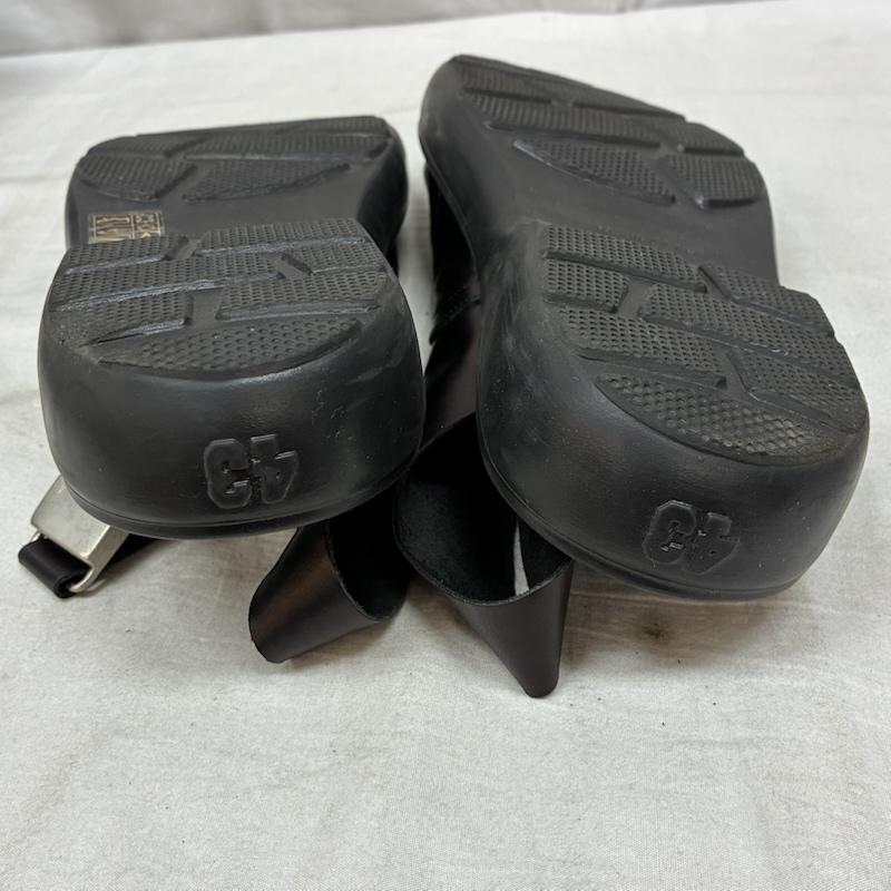 エンポリオアルマーニ EMPORIO ARMANI サンダル サンダル レザー メタル バックル ストラップ サンダル 43 27.0cm メンズ USED 古着 中古 50159278