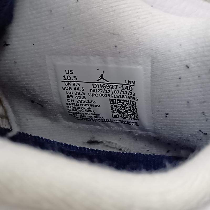 ナイキ NIKE スニーカー スニーカー DH6927-140 Nike Air Jordan 4 Midnight Navy US10.5/28.5cm US:10.5 白 / ホワイト / white X 紺 / ネイビー / navy メンズ USED 古着 中古 50159385