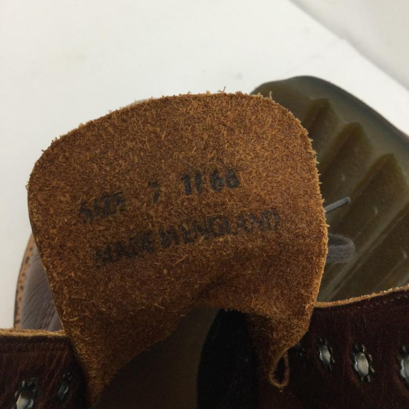 ドクターマーチン Dr.Martens ブーツ ショートブーツ ドクターマーチン DR.MARTENS 1F66 8ホールブーツ シューズ イングランド製 UK:7 茶 / ブラウン / brown メンズ USED 古着 中古 50159457