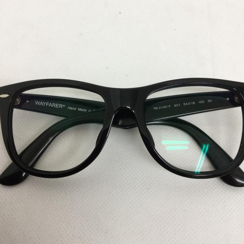 レイバン Ray-Ban めがね・サングラス サングラス レイバン サングラス RB2140F 901 ウェイファーラー WAYFARER - 黒 / ブラック / black メンズ USED 古着 中古 50159464