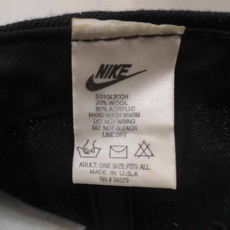 ナイキ NIKE 帽子 キャップ 90s USA アメリカ 国旗 星条旗 キャップ - 紺 / ネイビー / navy メンズ USED 古着 中古 50159592
