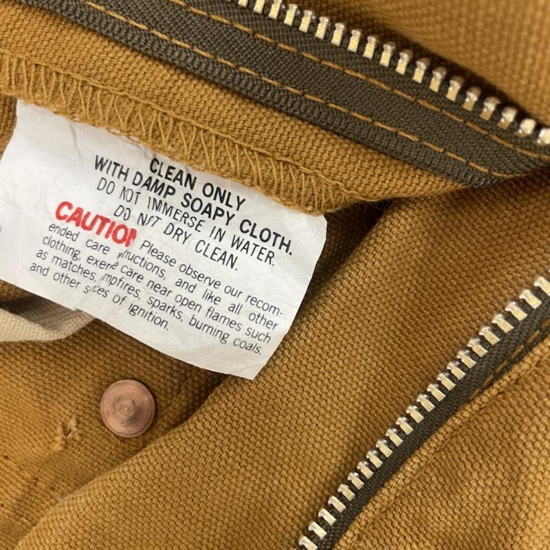 ヴィンテージ VINTAGE パンツ ワークパンツ、ペインターパンツ SAFTBAK サフトバック 80s USA製 ヴィンテージ ダック パンツ - 無地 キャメル / キャメル / メンズ USED 古着 中古 50159714
