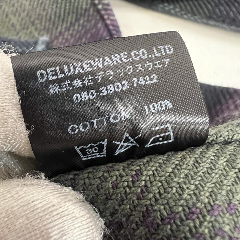 ダリーズ DALEES シャツ、ブラウス 長袖 SELAM.DK 30s Kover.N.shirt ダークトーン チェックネルシャツ USL - メンズ USED 古着 中古 50159753