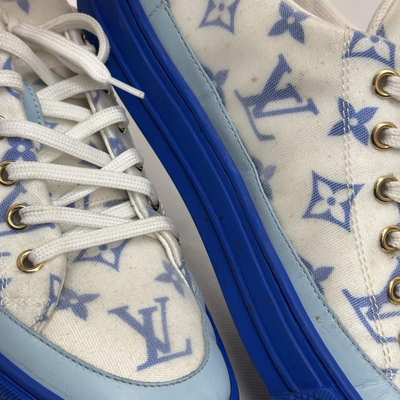 ルイヴィトン LOUIS VUITTON スニーカー スニーカー モノグラム ステラーライン スニーカー ルクセンブル サイズ38 1/2 - レディース USED 古着 中古 50160136
