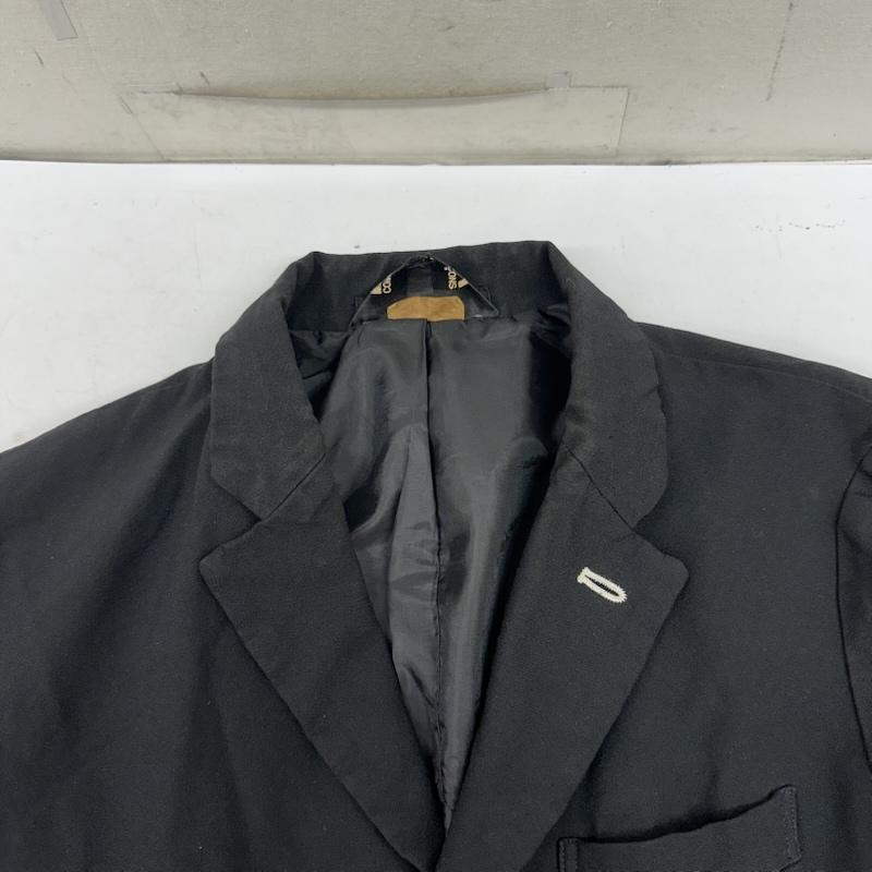ブラックコムデギャルソン BLACK COMME des GARCONS ジャケット、上着 ジャケット、ブレザー 3B 縮絨 テーラード ジャケット - 黒 / ブラック / black メンズ USED 古着 中古 50160229