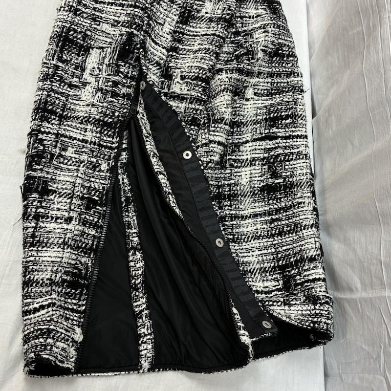 アミリ AMIRI ボトムス ボトムス ツイード スキー パンツ サイド ジップ スナップボタン 48 メンズ USED 古着 中古 50160241