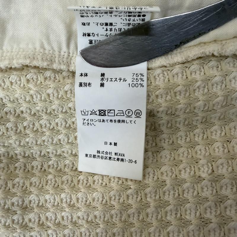 シーグリーン Seagreen パンツ ショートパンツ MSEA24S5043-S Big Waffle Shorts cream SIZE:1 1 無地 アイボリー / アイボリー / メンズ USED 古着 中古 50160267