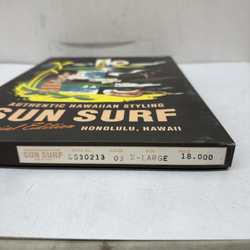 サンサーフ SUN SURF シャツ、ブラウス 半袖 Special Edition SASA TORA 虎 総柄 シルク アロハ シャツ SS30213 XL ベージュ / ベージュ / beige メンズ USED 古着 中古 50160516