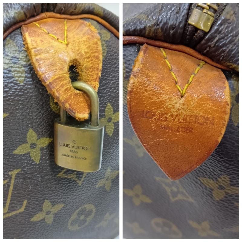 ルイヴィトン LOUIS VUITTON ボストンバッグ ボストンバッグ モノグラム ハンドバッグ スピーディ30 - ロゴ、文字 X 総柄 茶 / ブラウン / brown レディース USED 古着 中古 50160673