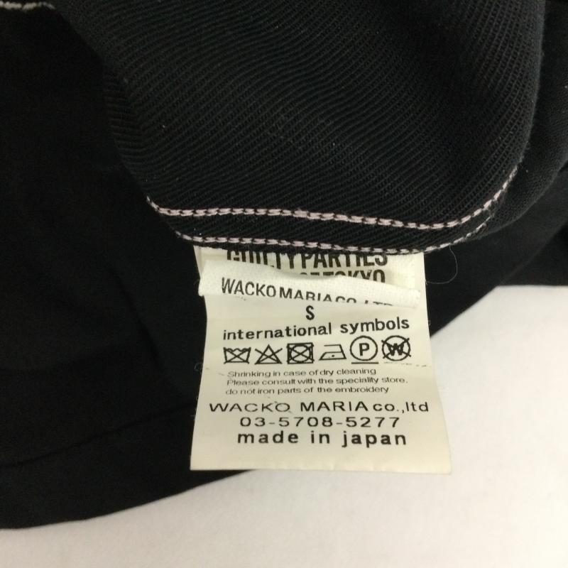 ワコマリア WACKO MARIA シャツ、ブラウス 半袖 ワコマリア nicetime 虎刺繍シャツ S 刺繍 黒 / ブラック / black メンズ USED 古着 中古 50160812