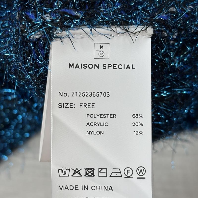 メゾンスペシャル MAISON SPECIAL ニット、セーター 長袖 25AW Sparkling Knit Pullover メランジ ラメ キラキラ ニット プルオーバー 21252365703 FREE レディース USED 古着 中古 50160869