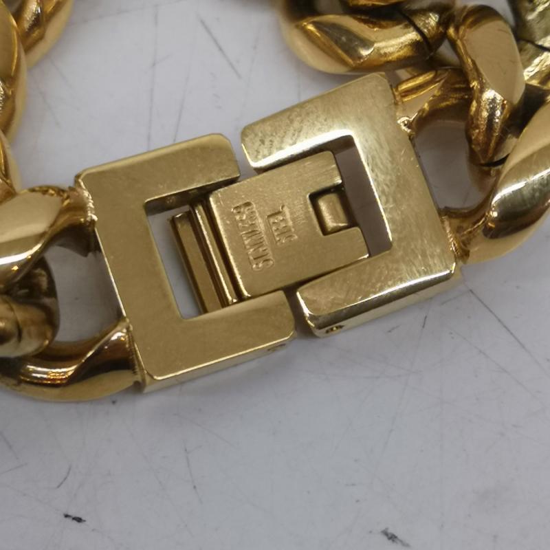 古着 USED アクセサリー ネックレス、ペンダント KRKC&CO ブレスレット ネックレス チェーン 喜平 マイアミキューバン - 金 / ゴールド / gold color メンズ USED 古着 中古 50160886