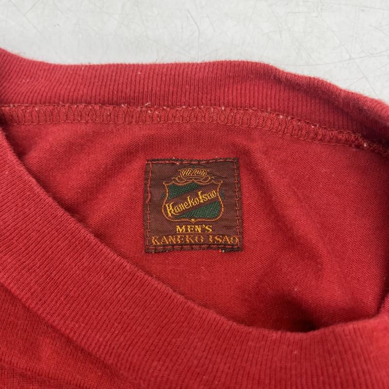 カールヘルム KARLHELMUT トレーナー 長袖 ロンT カットソー 赤 パッチワーク アンティーク くま キャラクター 赤 / レッド / red レディース USED 古着 中古 50161039