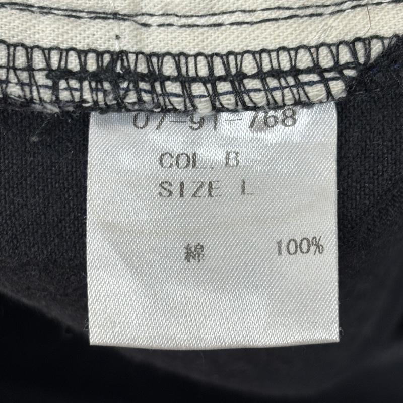 古着 USED ボトムス ボトムス ROLL ロール スリム ストレート ブラック デニム パンツ L 黒 / ブラック / black メンズ USED 古着 中古 50161123
