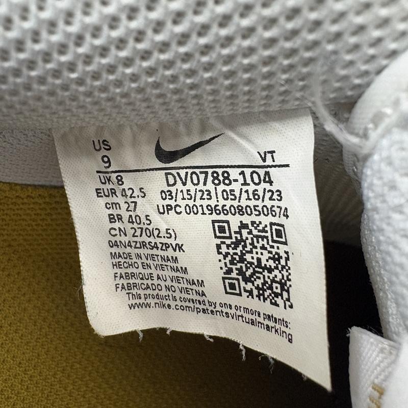 ナイキ NIKE スニーカー スニーカー AIR FORCE 1 エア フォース 1 LOW 07 レザー ロー スニーカー DV0788-104 27.0cm 白 / ホワイト / white メンズ USED 古着 中古 50161218
