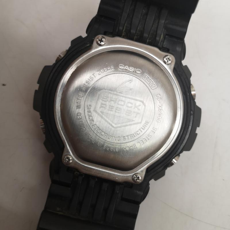 ジーショック G-SHOCK 腕時計 デジタル GD-X8900 アナログ 腕時計 - 白 / ホワイト / white X 黒 / ブラック / black メンズ USED 古着 中古 50161244