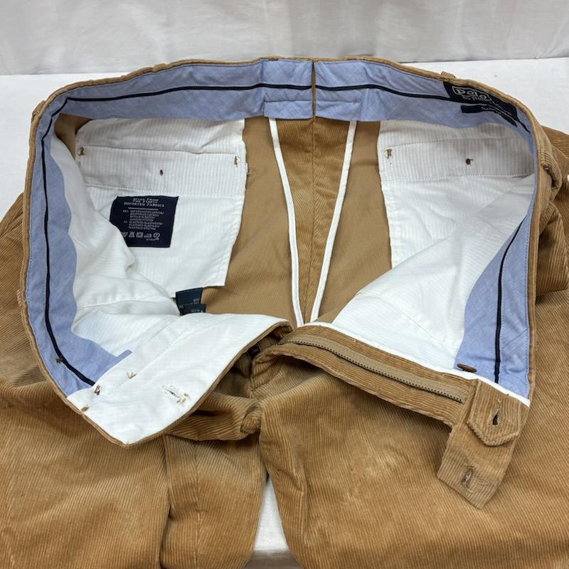 ポロバイラルフローレン Polo by RALPH LAUREN ボトムス ボトムス クラシックフィット ストレッチ コットン ジッパーフライ コーデュロイ パンツ 40インチ メンズ USED 古着 中古 50161279