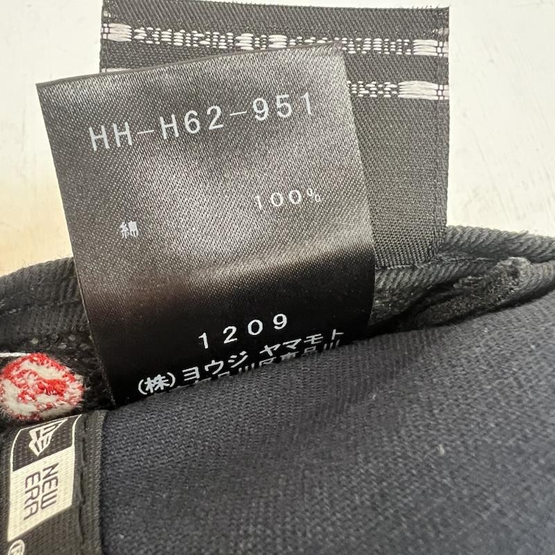 ヨウジヤマモトプールオム Yohji Yamamoto POUR HOMME 帽子 キャップ ダブルロゴ NEW ERA キャップ FREE メンズ USED 古着 中古 50161285