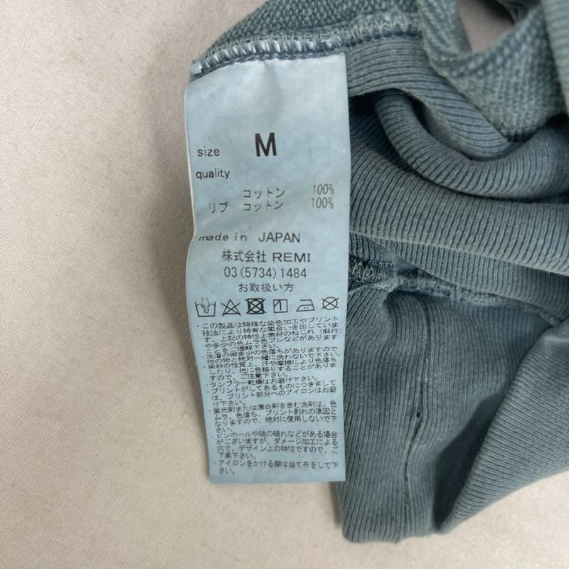 レミ レリーフ REMI RELIEF パーカー 長袖 日本製 SP加工 裏毛 パーカー フーディー rn6002sdg M 水色 / ライトブルー / メンズ USED 古着 中古 50161418