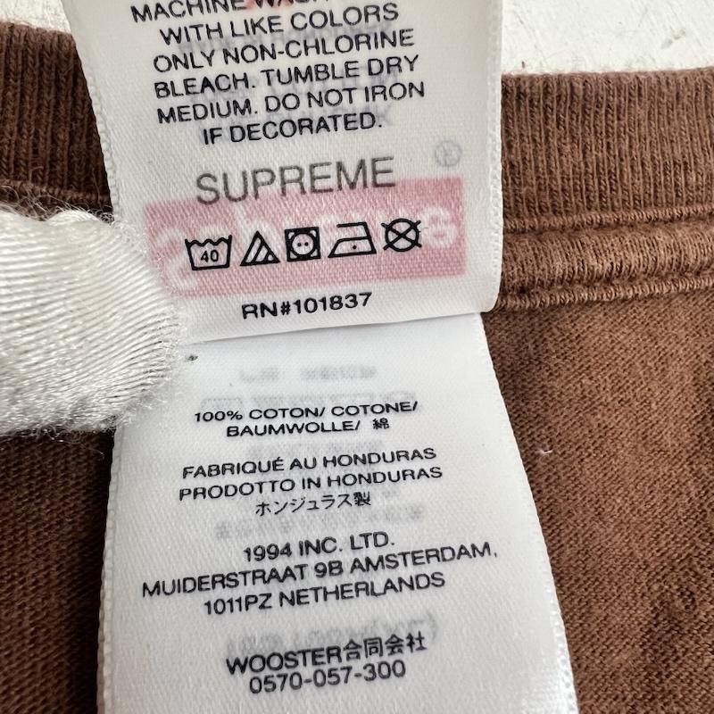 シュプリーム Supreme Tシャツ 半袖 25FW Target Tee ターゲット ロゴ Tシャツ XL 茶 / ブラウン / brown メンズ USED 古着 中古 50161475