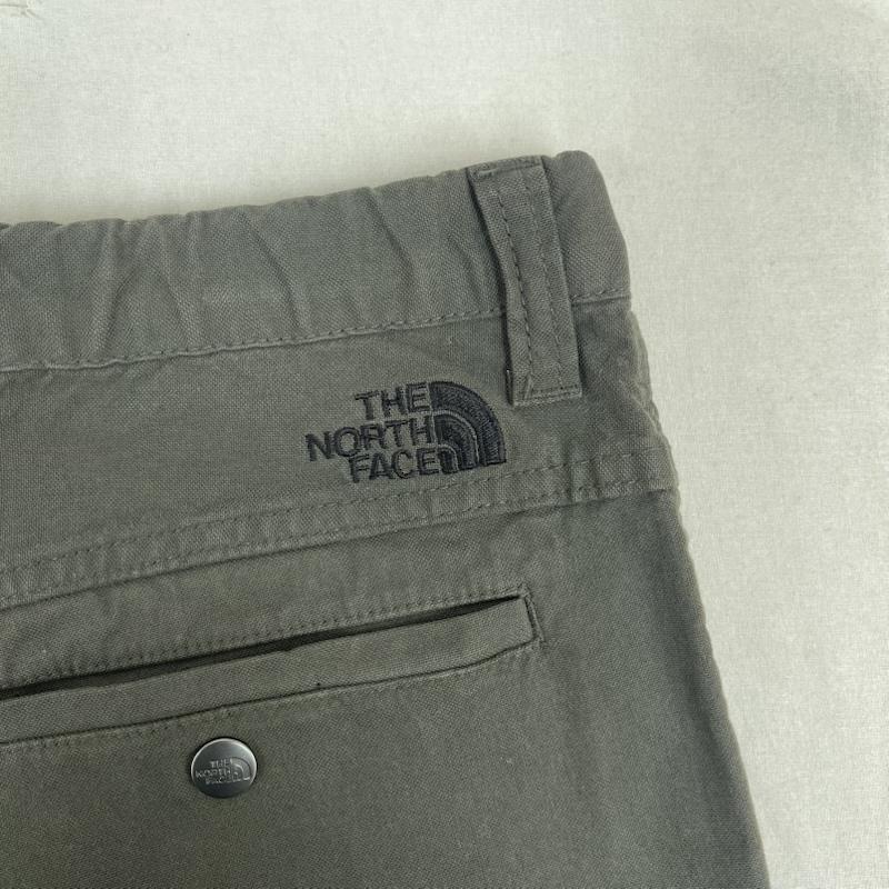 ザノースフェイス THE NORTH FACE パンツ チノパン ウェビングベルト チノパン ワイド パンツ nb81309 L 緑 / グリーン / green メンズ USED 古着 中古 50161513