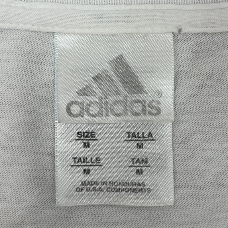アディダス adidas Tシャツ 半袖 2003年 ニューヨーク ヤンキース ロゴ クルーネック Tシャツ 00s 00年代 YANKEES MLB M 白 / ホワイト / white メンズ USED 古着 中古 50161585