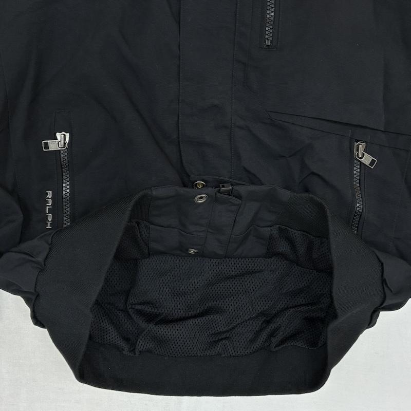 ラルフローレン RALPHLAUREN ジャケット、上着 ジャンパー、ブルゾン RLX 裏メッシュ スタンドカラー ナイロン ジャケット ジップアップ ブルゾン L メンズ USED 古着 中古 50161623