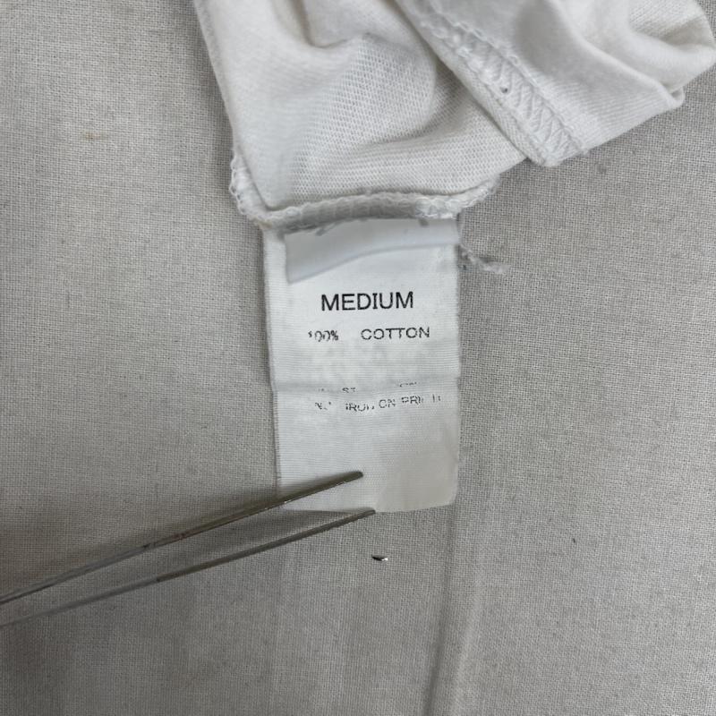 ステューシー STUSSY Tシャツ 半袖 Photographed Tee 自由の女神 モノトーン プリント Tシャツ M 白 / ホワイト / white メンズ USED 古着 中古 50161702