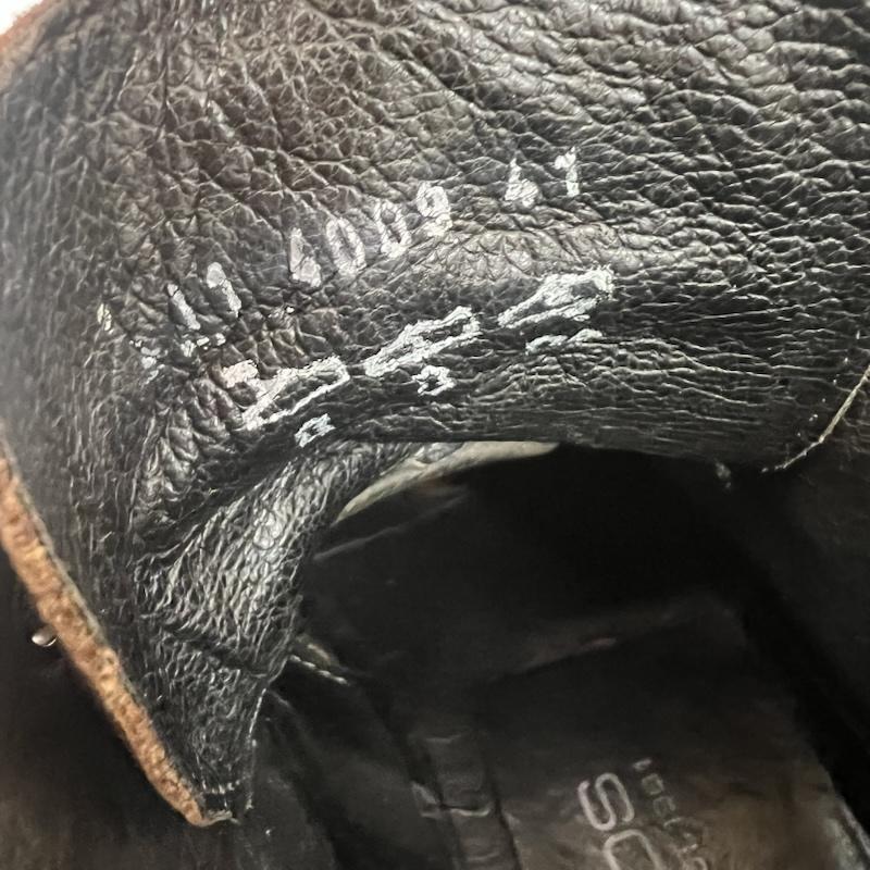 ボエモス BOEMOS ブーツ 一般 ウイングチップ レザー カントリーブーツ Size41 - 茶 / ブラウン / brown メンズ USED 古着 中古 50161721