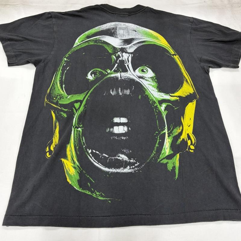 USフルギ US古着 Tシャツ 半袖 SlipKnot スリップノット バンド 両面 ビッグサイズ フェード メタル スカル ロゴ L ロゴ、文字 マルチカラー / マルチカラー / multicolor メンズ USED 古着 中古 50161767
