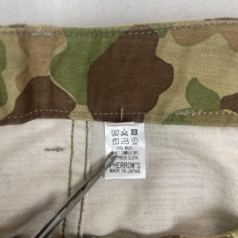 フェローズ Pherrow s パンツ ワークパンツ、ペインターパンツ 日本製 ダック ハンター カモ柄 ベイカー カーゴ パンツ マルチカラー / マルチカラー / multicolor メンズ USED 古着 中古 50161831