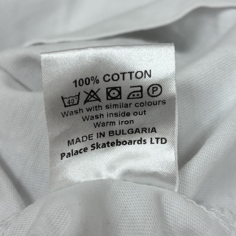 パレス PALACE Tシャツ 半袖 ロゴ プリント クルーネック 半袖 Tシャツ S 白 / ホワイト / white メンズ USED 古着 中古 50161848
