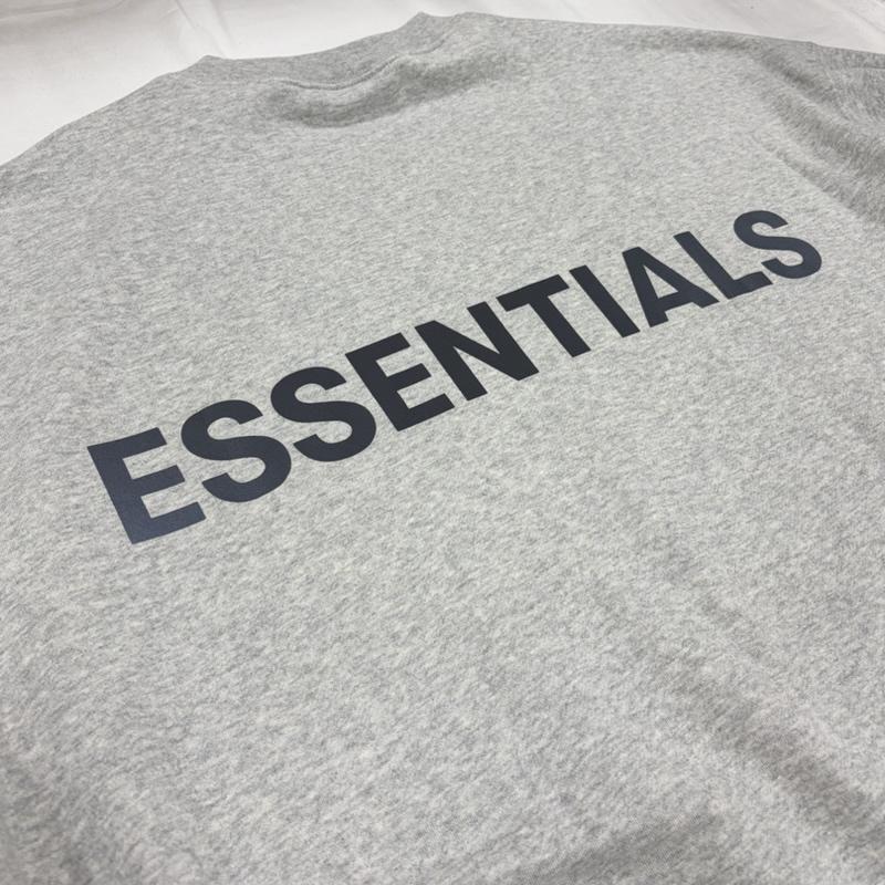 エフオージーエッセンシャルズ FOG ESSENTIALS トレーナー 長袖 バックロゴ プリント スウェット プルオーバー トレーナー XL ロゴ、文字 X プリント 灰 / グレー / gray メンズ USED 古着 中古 50161892