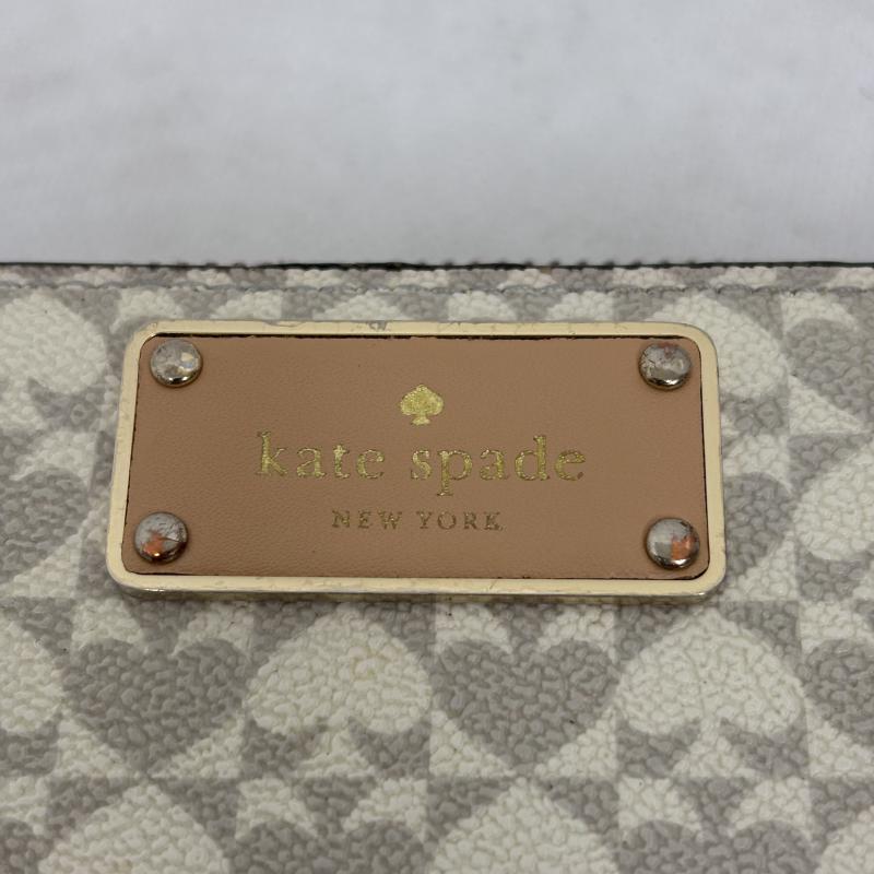 ケイトスペード Kate Spade 財布 長財布 ラウンドファスナー 長財布 プレートロゴ - レディース USED 古着 中古 50161901